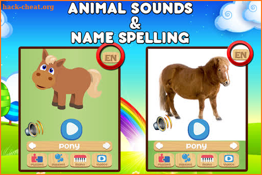 Farm Animals For Toddler - Kids Education Games screenshot