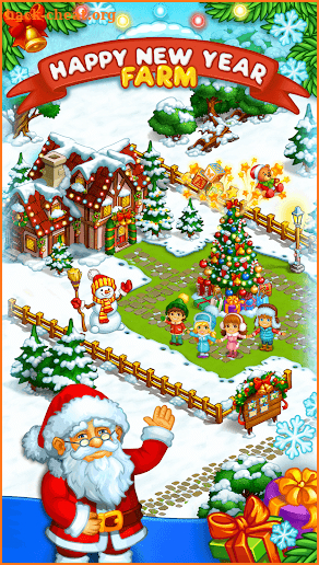 Farm Snow: Happy Christmas Story With Toys & Santa screenshot