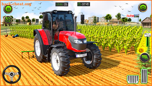 Farming Games Tractor Driving screenshot