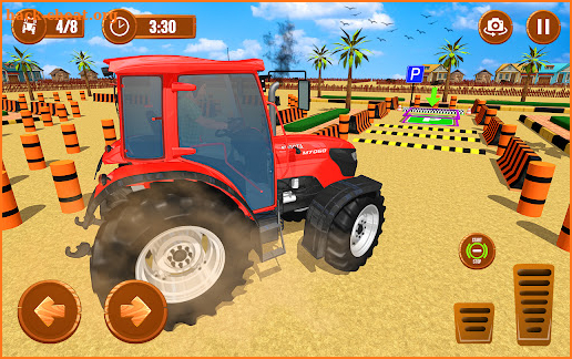 Farming Tractor Parking Games screenshot