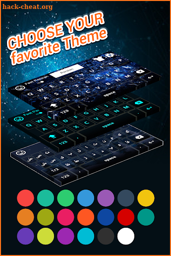 Farsi keyboard - English to Persian Keyboard app screenshot