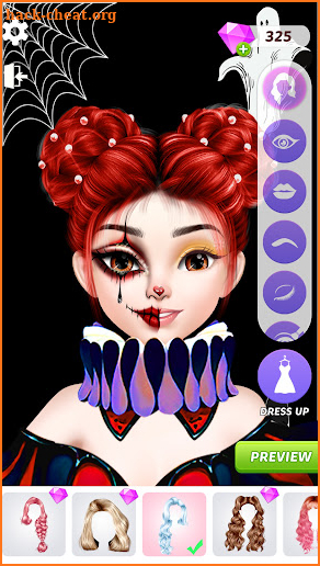 Fashion Dress Up & Makeup Game screenshot