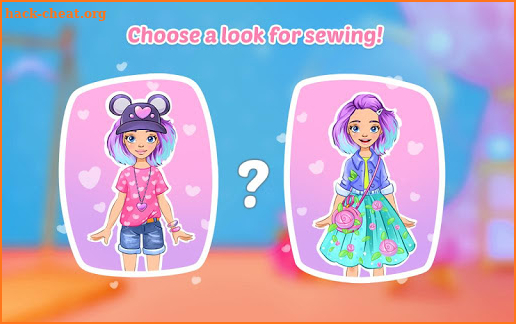 Fashion Dress up games for girls. Sewing clothes screenshot