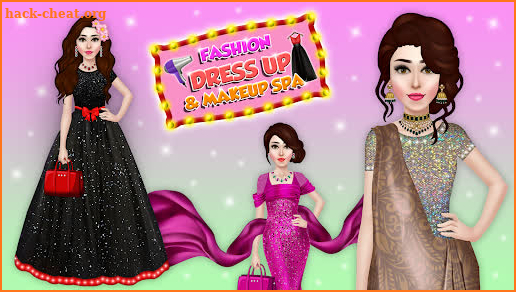 Fashion dress up, makeup spa screenshot