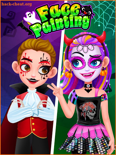 Fashion Face Paint - Crazy Halloween Party screenshot