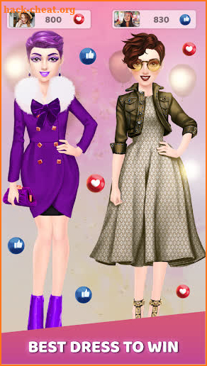 Fashion Girl Dress Up Game screenshot