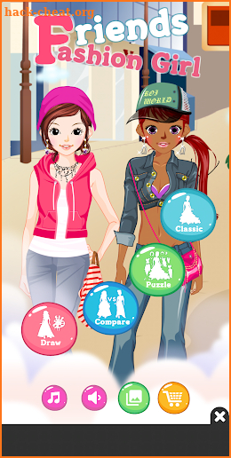 Fashion Girl Friends - BFF Dress Up screenshot