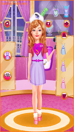 Fashion hairstyle salon screenshot