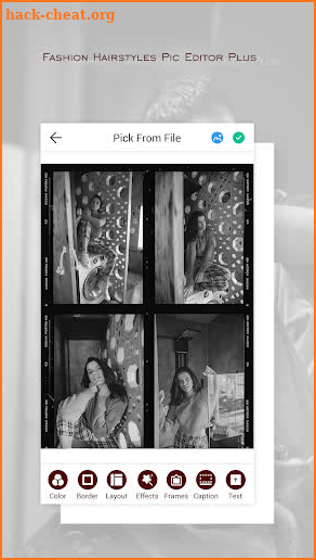 Fashion Hairstyles Pic Editor Plus screenshot