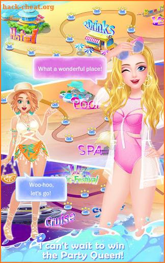 Fashion High School: Beach Party Queen screenshot