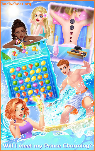 Fashion High School: Beach Party Queen screenshot