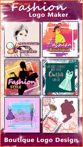 Fashion Logo Maker 👠 Boutique Logo Design screenshot