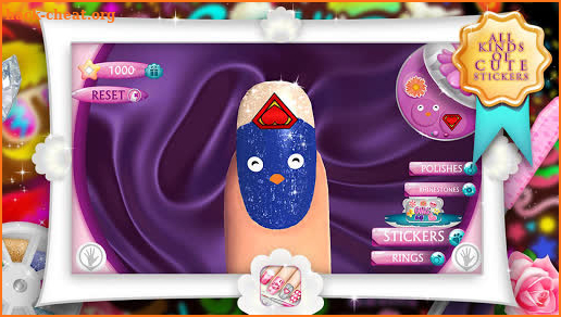 Fashion Nails 3D Girls Game screenshot