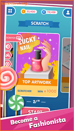 Fashion Scratch screenshot