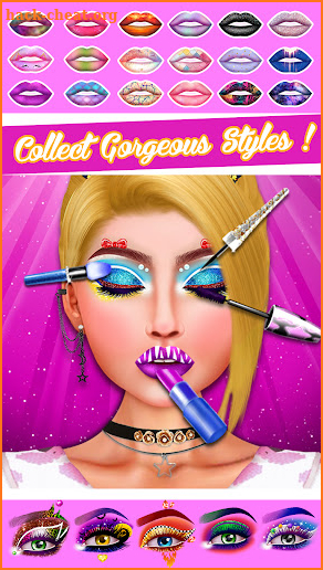 Fashion Show: Eye Makeup Games screenshot