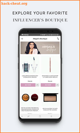 Fashionsta.com - Influencer Beauty Boutiques screenshot