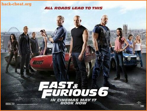 Fast & Furious quiz game screenshot