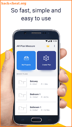 Fast AR Measure Plan screenshot