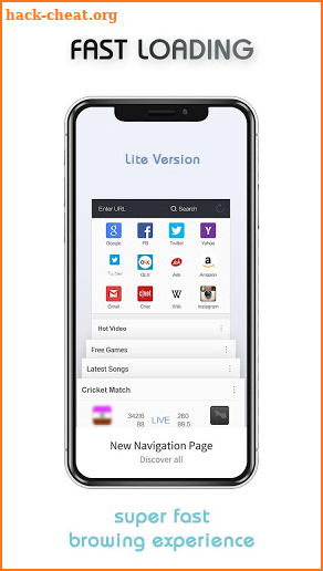 Fast Browser 2020 : New Lite Internet Browser screenshot