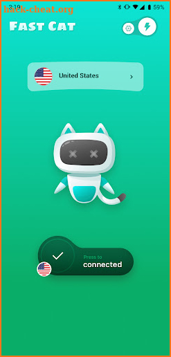 Fast Cat - Secure & Rapid VPN screenshot