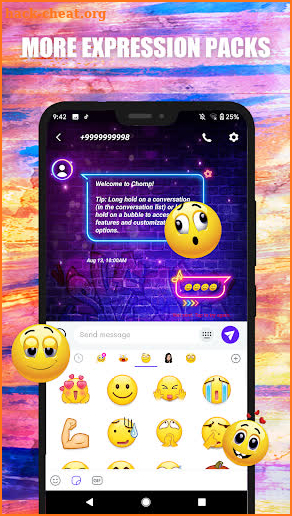 Fast Chat Message screenshot