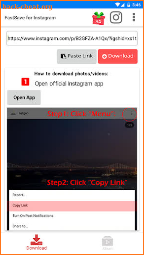 Fast Download for Instagram screenshot