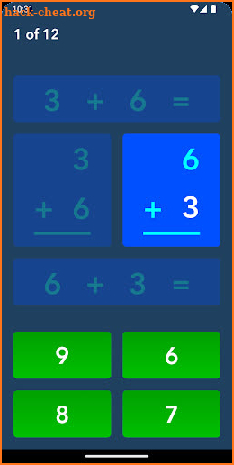 Fast Facts Math screenshot