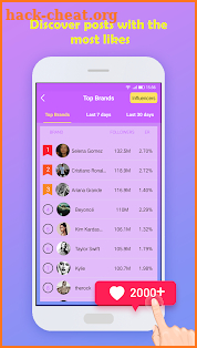 Fast Followers & Likes Booster screenshot