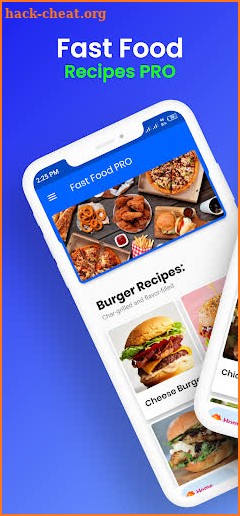 Fast Food Recipes PRO screenshot