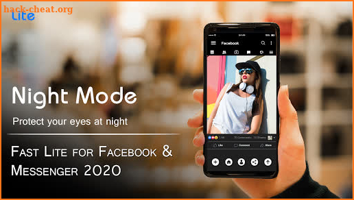 Fast Lite for Facebook & Messenger 2020 screenshot