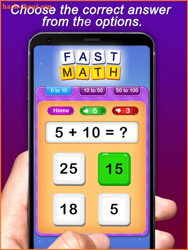 Fast Math for Kids -  Mathematical games screenshot