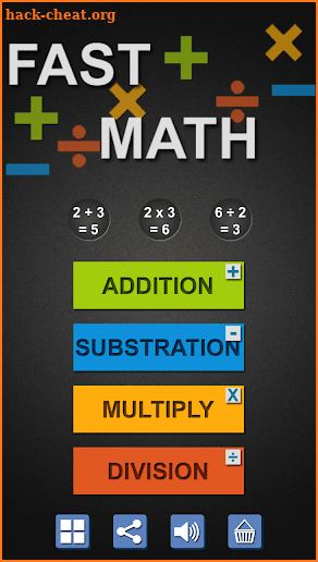 Fast Math for Kids with Tables screenshot