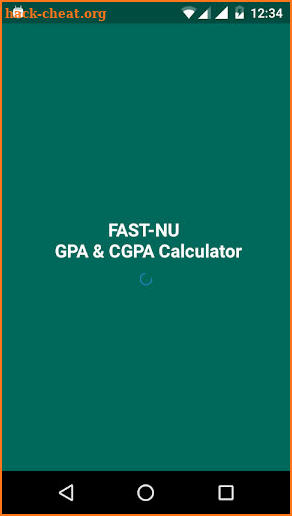 FAST NU GPA & CGPA Calculator screenshot