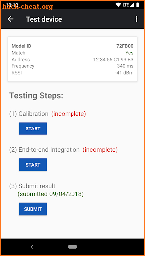 Fast Pair Validator screenshot