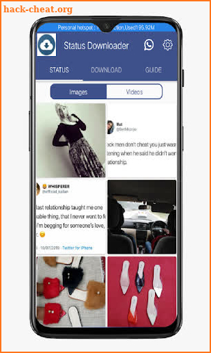 Fast Status Downloader For Image And Videos screenshot