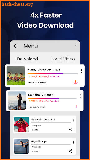 Fast Video Downloader App screenshot