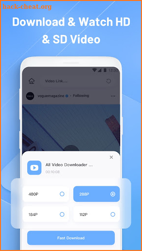 Fast Video Downloader Facebook screenshot