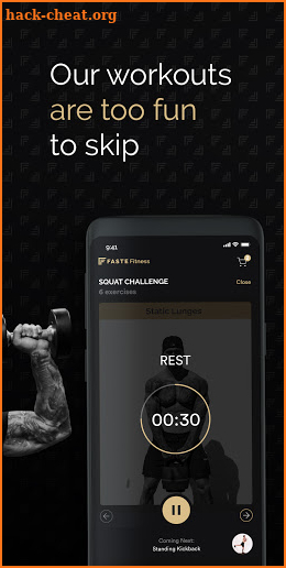 FASTE Fitness screenshot