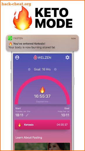 Fasten - Fasting Tracker Free screenshot