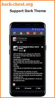 Faster for Facebook Lite screenshot