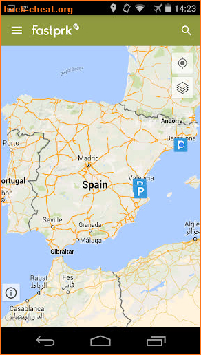 Fastprk, Find a Parking Space! screenshot