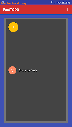 FastTODO screenshot