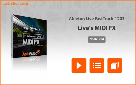 FastTrack™ For Live MIDI FX screenshot