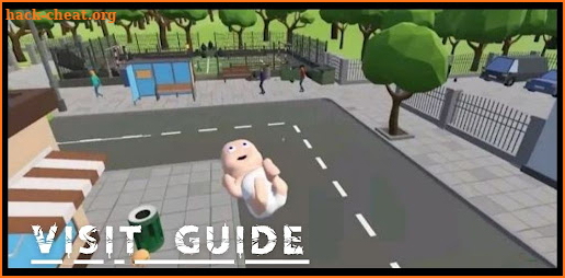 fat baby yelow guide game screenshot