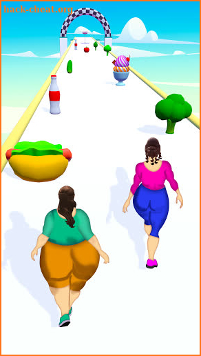 Fat Body Run Rush Race Pusher screenshot