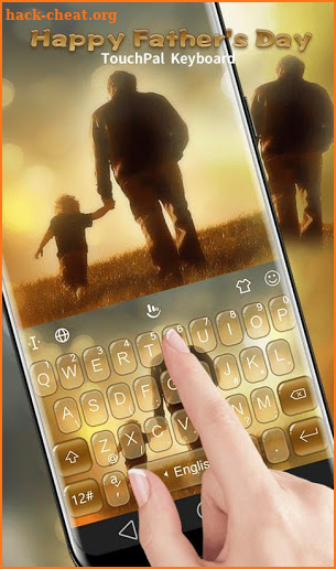 Father's Day Keyboard Theme screenshot