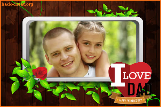 Fathers Day Photo Frame 2021 Greeting Cards screenshot