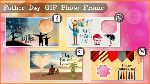 Fathers Day Photo Frame Editor 2018 screenshot