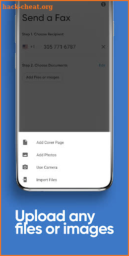 Fax App Free - Send Fax Documents from Phone screenshot