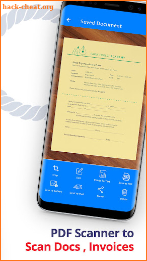 Fax App - PDF Scanner Diary screenshot